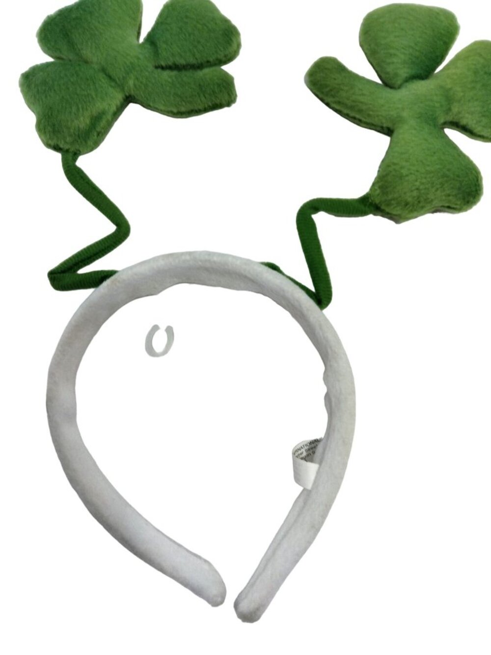 Shamrock Ears Headband St Patrick Day Green Hairband Hoop